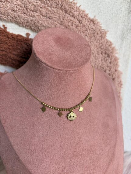COLLAR OJO TURCO FUGAZ
