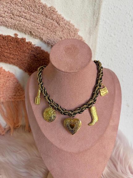COLLAR CORAZÓN COWBOY