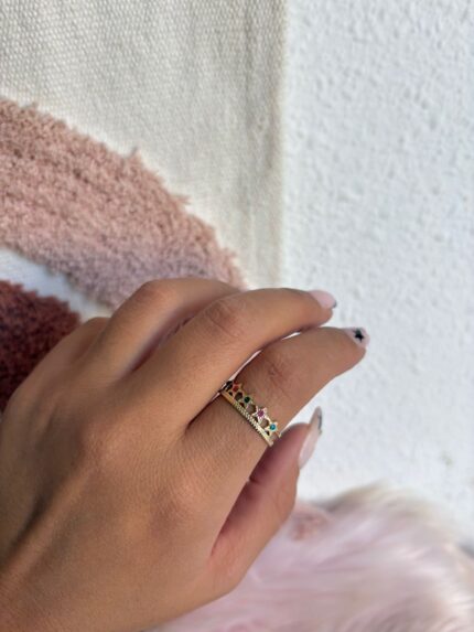 ANILLO ESTRELLITAS COLORES
