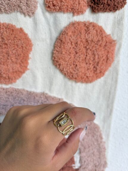 ANILLO ESLABONES OVALADOS