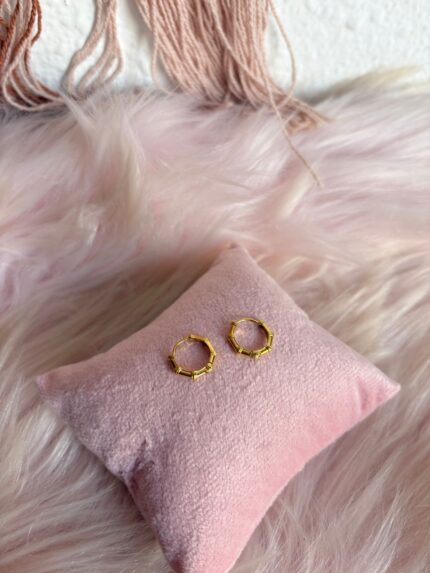 PENDIENTE MINI ARITO BAMBÚ