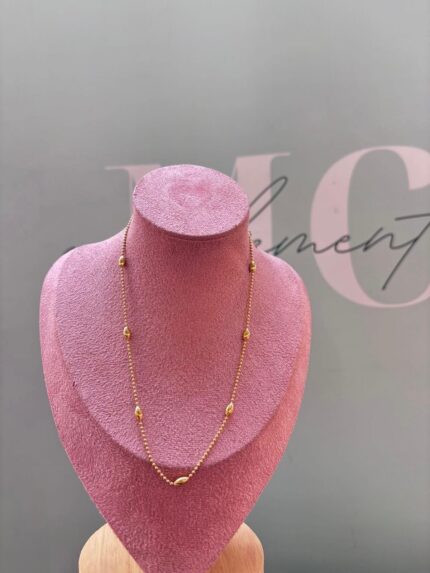 COLLAR BOLITAS OVALADAS