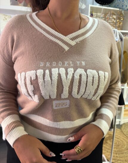 JERSEY NEW YORK BEIGE