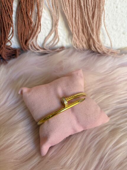 PULSERA DE CAÑA CLAVO CIRCONITAS
