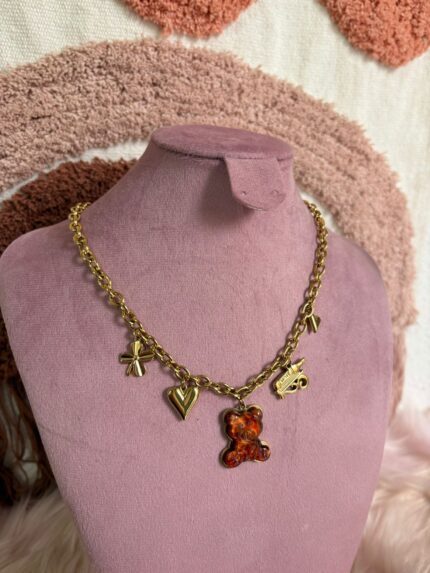 COLLAR OSITO MARRÓN