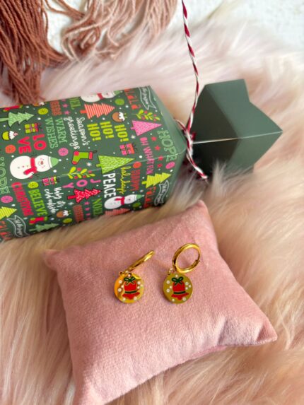 PENDIENTES NAVIDAD CAMPANAS