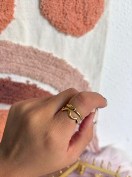 ANILLO ONDA CORAZÓN