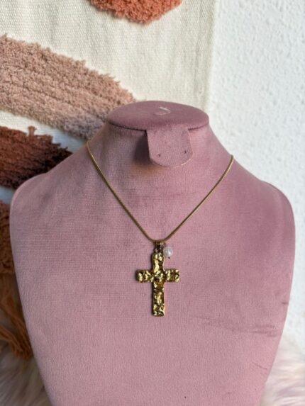 COLLAR CRUZ PERLITA