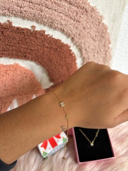 PULSERA INICIAL CORAZONCITO