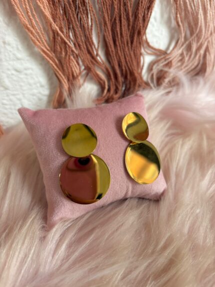 PENDIENTES CIRCULAR DOBLE