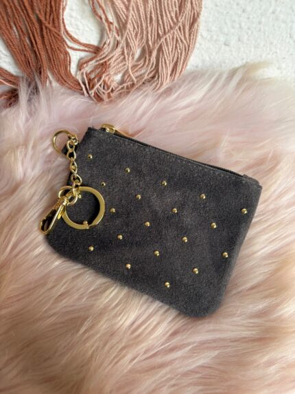 MONEDERO TACHUELITAS GRIS