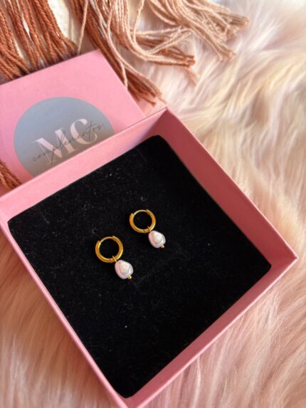 PENDIENTES PERLA