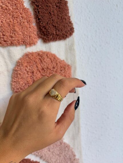 ANILLO CORAZÓN BRILLITOS