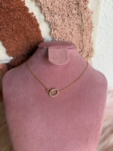 COLLAR CIRCULOS ENLAZADOS