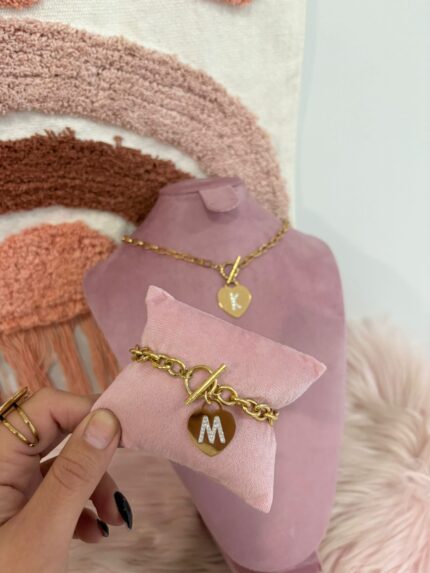 PULSERA INICIAL CIERRE MARINERO