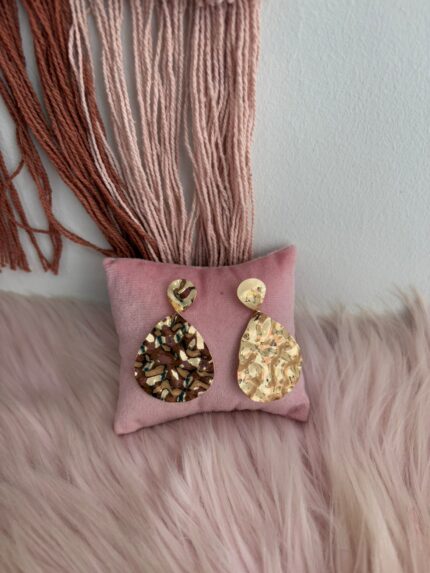 PENDIENTES GOTAS PLANAS