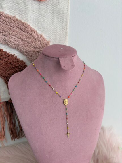 ROSARIO BOLITAS DE COLORES