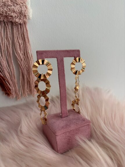 PENDIENTES LARGOS CIRCULOS
